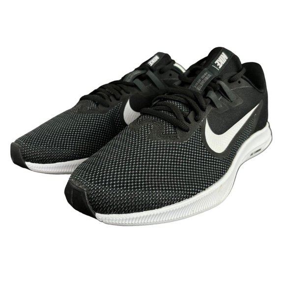 Nike Downshifter 9 Black White Running Shoes AQ7486-001 Women's Size 11 - Picture 6 of 10